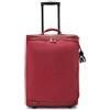 Kipling TEAGAN C, Borsone con ruote extra piccolo da cabina, 20 x 80 x 42 cm, Funky Red (ROSSO)