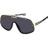 Carrera Flaglab 16 Occhiali da Sole, Nero Oro, 99 cm Unisex-Adulto