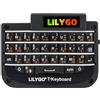 LILYGO T-Keyboad ESP32-C3 Low Power RISC-V MCU QWERTY mini tastiera Bluetooth Wireless TTGO scheda di sviluppo con display da 0,99 pollici