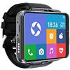 Generico 4G Internet GPS Smartwatch 4GB 64GB Android 9.0 2.88 grande schermo 1300 W + 500w doppia fotocamera Google Play SIM Card Orologio sportivo per gli uomini (Nero)