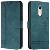 QIWEIQING Compatibili con Cover Xiaomi Redmi Note 4,Flip Cover Custodia Protettiva in Pelle PU con Portafoglio,Funzione Supporto,Custodia per Xiaomi Redmi Note 4 / Note 4X Green HX