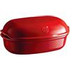 Emile Henry EH349501 Pane Artigianato, Ceramica, Rosso Grand Cru, 5 litri