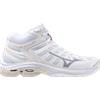 Mizuno Scarpe da Pallavolo Mizuno - Wave Voltage 2 Mid White/Aleutian/Cloud Pink