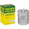 Mann Filter MANN-FILTER WK 842/13 Filtro carburante - per Autovetture + veicoli commeriali