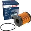 BOSCH Filtro olio F026407067 | Compatibile con: ALFA ROMEO MITO, FIAT 500, 500 C, DOBLO Bus, DOBLO Cargo, DOBLO Großraumlimousine