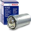 Bosch Filtro Diesel per Auto Bosch N6322 - Separa le particelle e l'acqua dal carburante, protegge il sistema di iniezione