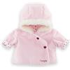 Corolle - Cappotto Petali di Cuori, indumento, per Poupon 30 cm, dai 18 Mesi, 9000110990