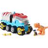 Paw Patrol, Dino Patroller Veicolo motorizzato con Chase e T. Rex, Dotato di Ruote Extra-Large, per i Bambini dai 3 Anni in su