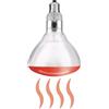 Novaline Lampadina Termica ad infrarossi E27 R125 a faretto 250W 1000K Novaline