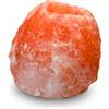Zen Light Zen'Light - Portacandele in cristallo di sale himalayano, 500 g, cristallo di sale dell'Himalaya naturale, intagliato a mano, porta candele in materiale naturale di qualità, forma