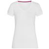 Stedman Donne Tinta Unita Cotone Elastan V Scollo A V Maglietta T-Shirt