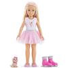 Corolle Girls 9000600230 - Cofanetto Valentine Ballerine, 28 cm, 4 accessori, dai 4 anni, 9000600230