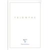 Clairefontaine Triomphe Gold Collection 36170C - Quaderno con rilegatura a spirale, formato A4, 21 x 29,7 cm, 96 pagine bianche, 90 g, copertina in cartoncino dorato