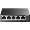 TP-Link TL-SF1005LP switch di rete Non gestito Fast Ethernet (10/100) Supporto Power over (PoE) Nero