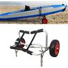 Carrello pieghevole per kayak Carrello per canoa allargato per attività
