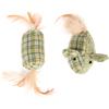 Modern Living Gioco per gatti Modern Living Glasgow Set Topi con erba gatta - Confezione in set da 2 pz