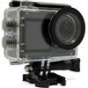 icefox Action Camera 4K Fotocamera Impermeabile Microfono Esterno Subacquea 40M Ultra HD Fotocamera 20MP 170° Ultra Grandangolare WiFi Videocamera, Grigio