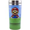 Paladone Tazza Viaggio Tubo Warp Super Mario - Flask Ufficiale Nintendo in Acciaio Inossidabile, Mantiene le Bevande Calde & Fredde, Ottima per Commuting, Regalo Retro per Gamer, 450ml (15 fl oz)