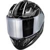 Givi Casco Moto Integrale Givi 50.9 ASSAULT Nero Titanio Silver