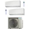 CLIMATIZZATORE DAIKIN BLUEVOLUTION DUAL SPLIT PERFERA ALL SEASONS 12000+12000 BTU / 2MXM50A-9 GAS R32 12+12 BTU