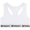 Freddy Top in Cotone Elasticizzato con Fascia Jacquard Logata