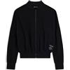 Freddy Felpa donna comfort fit chiusura zip e collo stile bomber