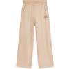 Freddy Pantalone donna comfort fit in felpa con impuntura centrale
