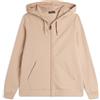 Freddy Felpa donna con cappuccio fantasia paisley e chiusura zip