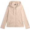 Freddy Felpa donna con cappuccio in tessuto teddy e chiusura zip
