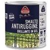 Boero Smalto Antiruggine Brillante in gel Marrone 0,5 l