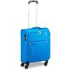 RONCATO SPEED Valigia trolley cabina 55 cm, Espandibile con zip, con sistema di chiusura TSA - Bluette