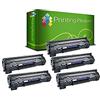 Printing Pleasure 5 Toner Compatibili CF244A 44A Cartucce Laser per HP LaserJet Pro M15a M15w M16a M16w | MFP M28a M28w M29a M29w - Nero, Alta Resa