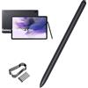 Generico Galaxy Tab S7 FE S Pen Penna stilo di ricambio per Samsung Galaxy Tab S7 FE SM-T730, SM-T733, SM-T736B Touch Stylus Pen + Punte/Punte di ricambio gratuite (Black)