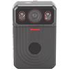 Jectse Fotocamera per il Corpo della Polizia da 64 GB, Mini Fotocamera GPS per Visione Notturna a Infrarossi LCD da 2,4 Pollici 2K, Batteria da 3300 MAh Fotocamera Indossata Dal Corpo