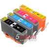 NO-NAME KIT 4 CARTUCCE XL COMPATIBILI CON HP 903XL T6L99AE T6M03AE T6M07AE T6M11AE NERO+COLORI - NO-NAME