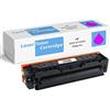 Canon Toner Magenta XL ad alta capacità (non riciclato) CF543X 203X compatibile con Stampanti HP Color Laserjet Pro M254dw M254nw MFP M280nw M281fdn M281fdw CF543A 203A Cartuccia Rosso Ricambio