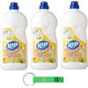 Beni Culinari 3x Rio Casa Mia - Igiene Sapone e Alcool Multiuso Agrumi di Sicilia - Detergente per Pavimenti e Superfici 1250ml + Portachiavi Beni Culinari in Omaggio