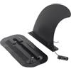 SUNGOOYUE Pinna Centrale Staccabile per Tavola da Surf Tavola Lunga Stand Up Paddle, Sistema di Bloccaggio Scorrevole, Trasporto Conveniente, Resistenza Agli Urti, Surfing, Surfboard, Stand-up Paddle Board