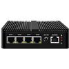 Tuofudun N4000 Micro Firewall Appliance, 4x InteI i226 LAN, Fanless Mini PC Router, 8GB DDR4 128GB SSD, RJ45 Console, 3G/4G SIM slot, AES-NI