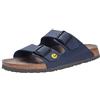 BIRKENSTOCK Arizona Birko-Flor ESD, Sabot Unisex Adulti, Blu, 42 EU