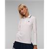 RLX Ralph Lauren Polo Bianca A Maniche Lunghe Da Donna Ralph Lauren Rlx Golf