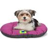 Ferplast Cuccia Cane Relax, Cuscino per cani di taglia piccola, Cuccia Gatto, Tappetino per cucce e auto -Lavabile - in Cotone con Soffice Imbottitura, 43 x 30 cm. Viola