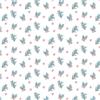 Craftelier - Carta vellum stampata con un motivo di ananas, fiori di Pasqua e foglie di agrifoglio | Collezione All You Need Is Christmas | Senza Acido e Lignina | Dimensioni 30,5 x 30,5 cm (12 x