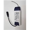 EVALIGHTING EVA18229B Driver, Plastica, Bianco