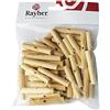 Rayher 6121000 Palme hölzchen, 47 mm, 10 mm di Diametro, SB-Sacchetto 50 Pezzi