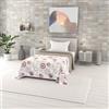 Italian Bed Linen FANTASY Trapuntino Estivo in Microfibra, made in Italy, Singolo 170x270cm, Morfeo