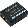 digibuddy 8007989 - Batteria agli ioni di litio per Fuji NP-W126S, colore: Nero