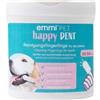 Emmi-pet Guanti per la pulizia dei denti 50 pezzi - Guanti monouso per la pulizia dei denti per cani e gatti - Guanti per la cura e la pulizia dei denti - Pulizia delicata senza spazzolino - per denti
