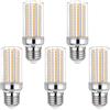 Akynite Lampadina E27 16W LED Bianco Freddo 6000K, 2000LM, Equivalenti E27 150W 120W Alogena, AC 230V, non dimmerabile, Lampade a LED Mais Attacco E27 Fredda per Plafoniera da Garage Studio, set di 5