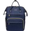 LOVEVOOK Zaino Donna Porta PC Portatile 14 Pollici, Impermeabile Zaino Laptop con Caricatore USB, Zaino Computer per Viaggi Lavoro Ufficio Scuola, Blu